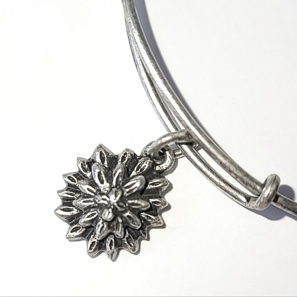 Alex and Ani Jewelry - ALEX AND ANI CHRYSANTHEMUM BANGLE BRACELET